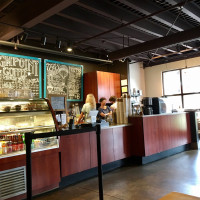 High Point Coffee inside