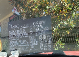 High Point Coffee menu