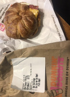 Dunkin' menu