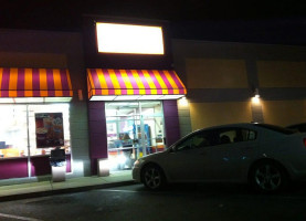 Dunkin' outside
