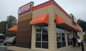 Dunkin' outside