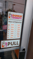 Dunkin' menu