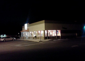 Dunkin' outside