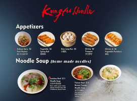 Mangipasta menu