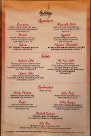 Aromas menu