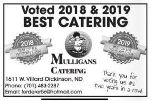 Mulligan's Catering menu