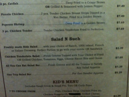 Ridge menu