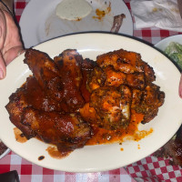 Baldy's Bbq food