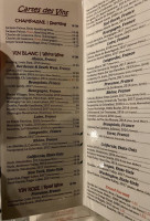 O Cabanon menu