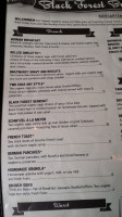 Black Forest Brooklyn menu