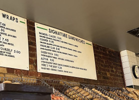 Brooklyn Bagel Coffee Company menu