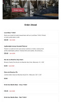 Brewery Twenty Five Taproom menu