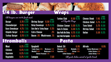 Michael's Pizza Subs menu