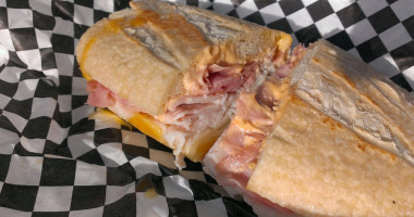 Michael's Pizza Subs food