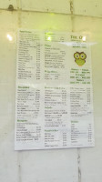 The Owl Drive Up menu