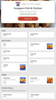 Snappers Fish And Chicken menu