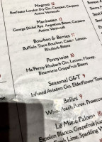 M'tucci's Twenty-five menu