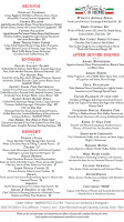 M'tucci's Twenty-five menu