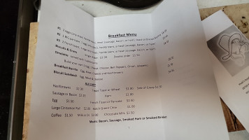 The Brickyard Pub menu