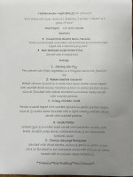 Rae Rocks And Grill menu