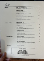 Drop Kick Cocktail Kitchen menu