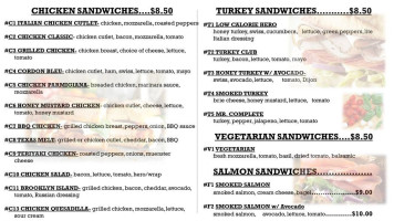 Williamston Roadhouse menu
