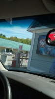 Dunkin' outside