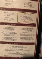 Longshots Grill menu