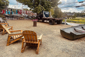 The Furbish Brew House Eats outside