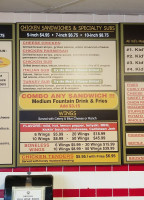 Philly Connection menu