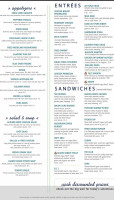 Owen's Cafe Grill menu