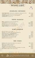 Mocha Moose menu