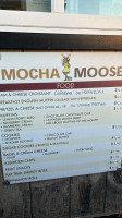 Mocha Moose menu
