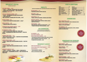 L&j Shack menu
