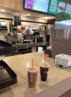 Dunkin' inside