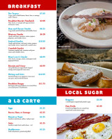 Spahr's At The Station menu