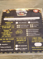 The Skinny Taco menu