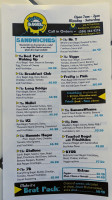 Krazy Karl's Pizza And Sports menu