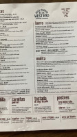 Kitchen At Wild Heaven West End menu