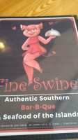 Fine Swine menu