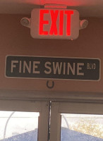 Fine Swine outside