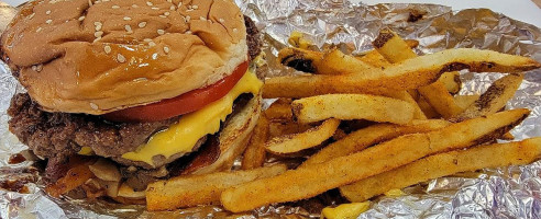 Five Guys Burgers and Fries food