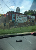 Caribbean Chicken Fish outside