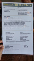 Saha Eatery menu