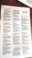 Trattoria Gusto menu