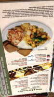 Jessica's menu