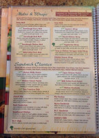 Jessica's menu