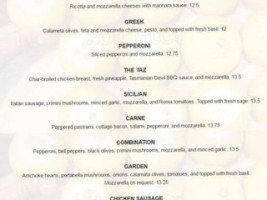 Buffalo Bill's Brew Pub Hayward menu