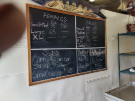 Blakes Crab House menu