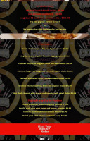 Nasher Cafe menu